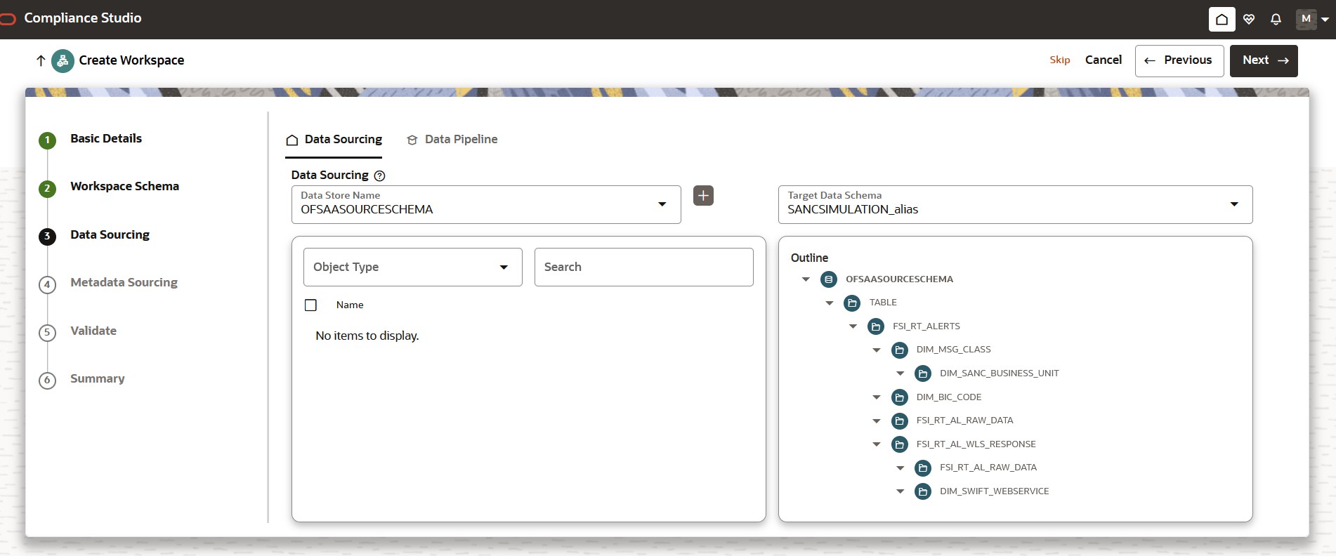 Data Sourcing