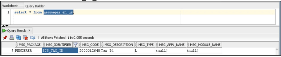 This image displays the MESSAGE_EN_US table.