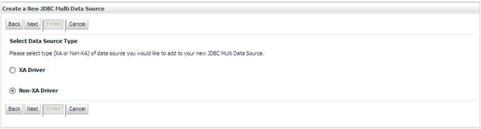 Select Data Source Type