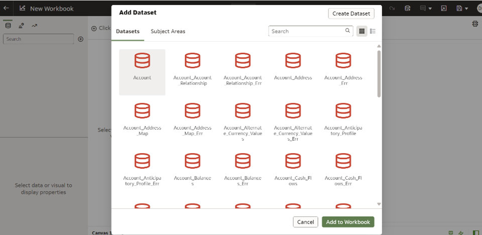 Custom source data view 2