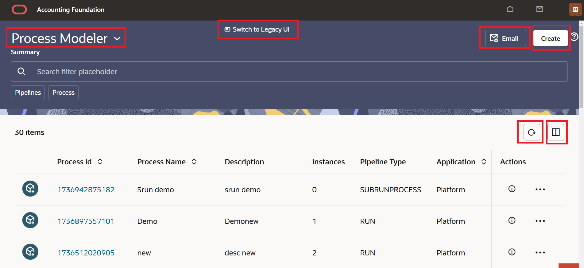 PMF New UI