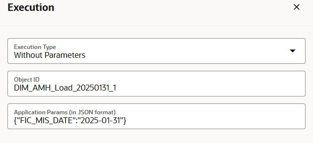Dimension Loader - Execution