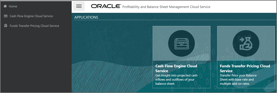 Profitability and Balance Sheet Management Cloud Service