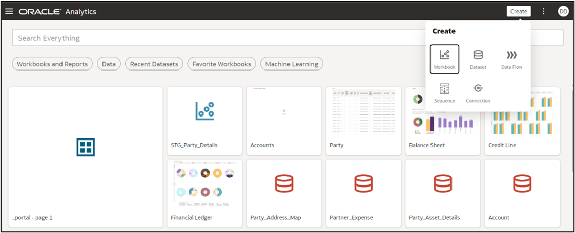 Custom source data view