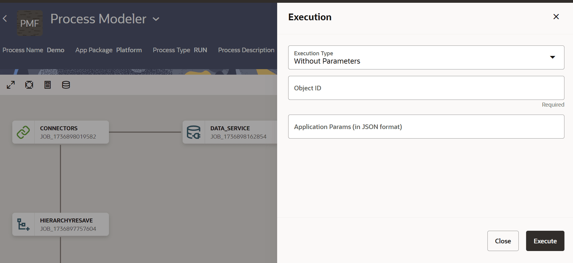 Execute a Run pipeline using New UI