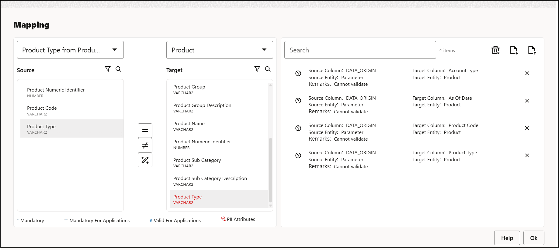 Mapping the Entity with a Connector