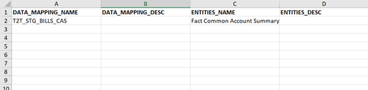 This illustration displays the exported sample report for Individual.