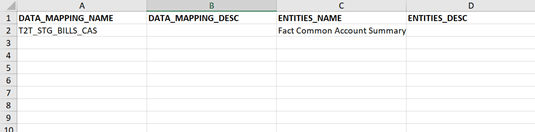 This illustration displays the exported sample report for Individual.