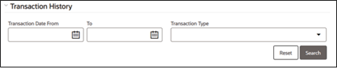 Transaction History