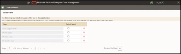 User Preferences