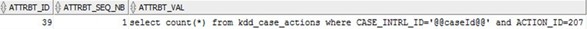 This image shows the request attribute passed as part of OOB.