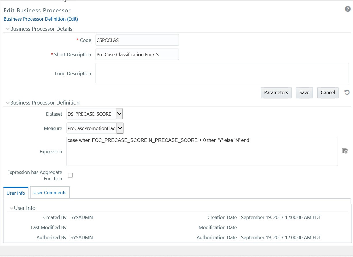 This image shows Add Business Process screen.