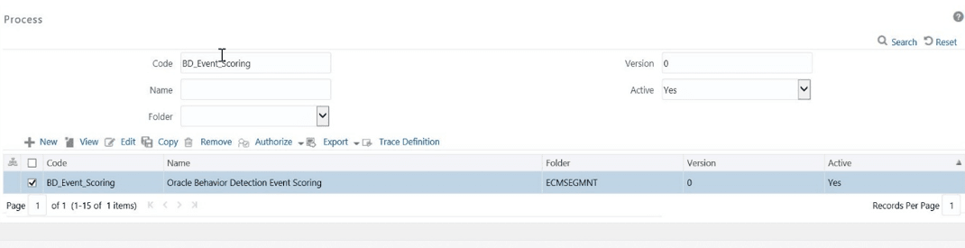 This image shows the BD_Event_Scoring screen.