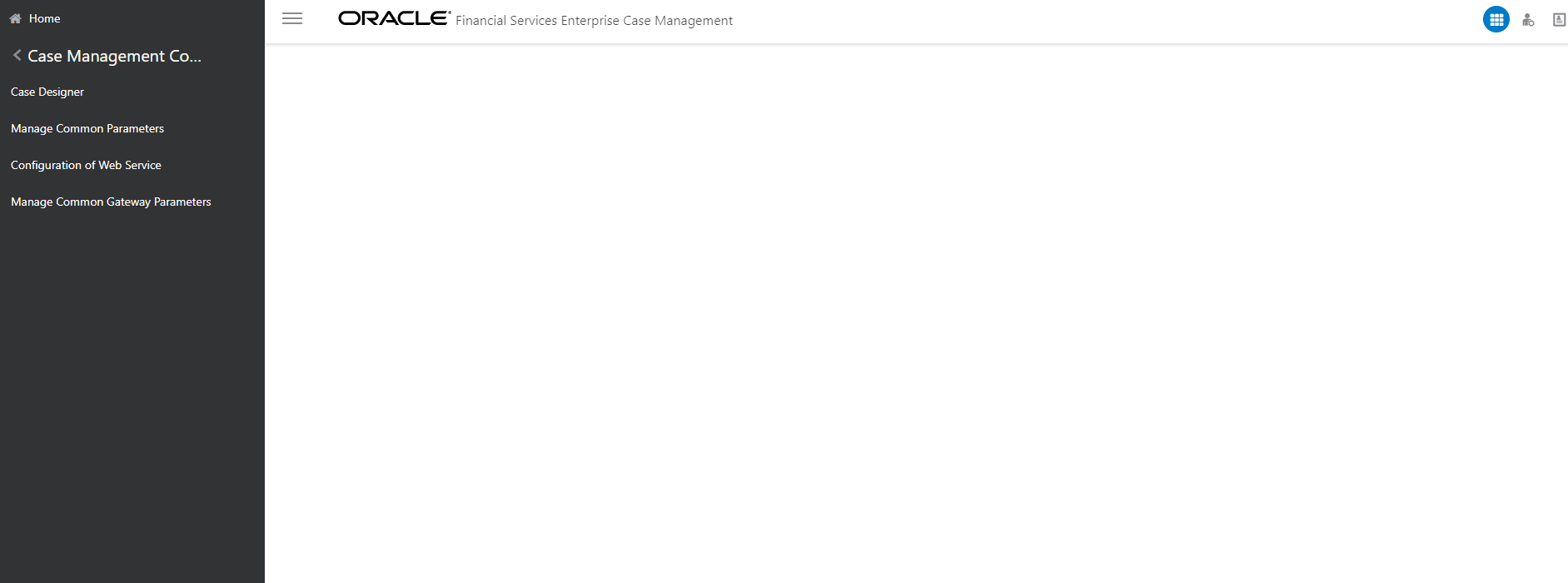 This image shows the Case Management Details page. This image shows the Case Management Details page.