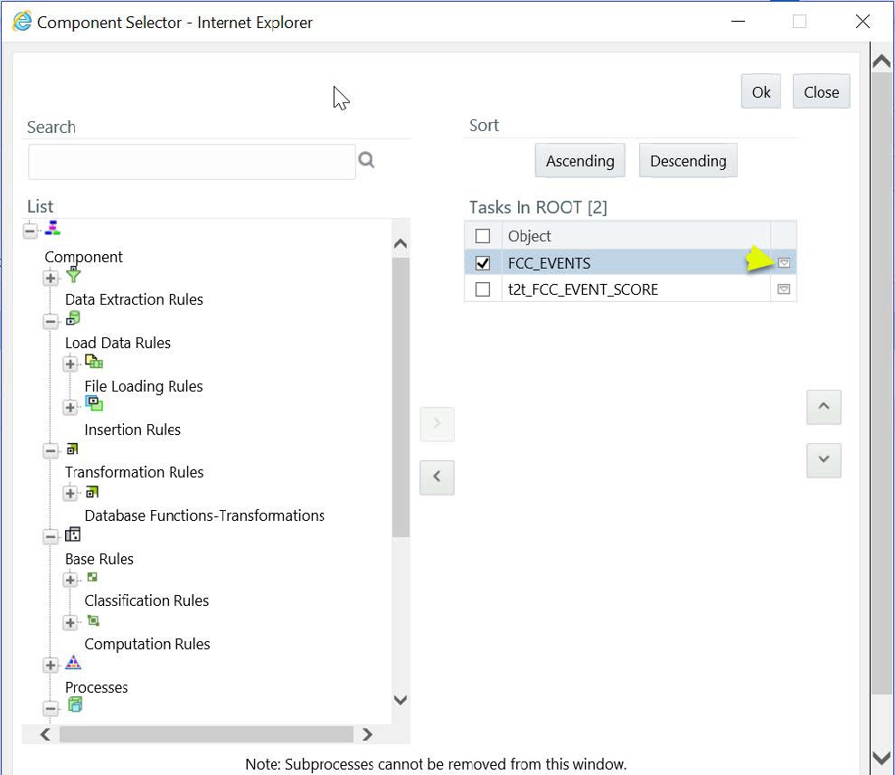 This image shows the Components.
