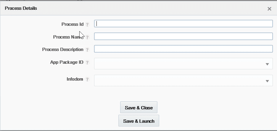 This image shows the Process Details screen.