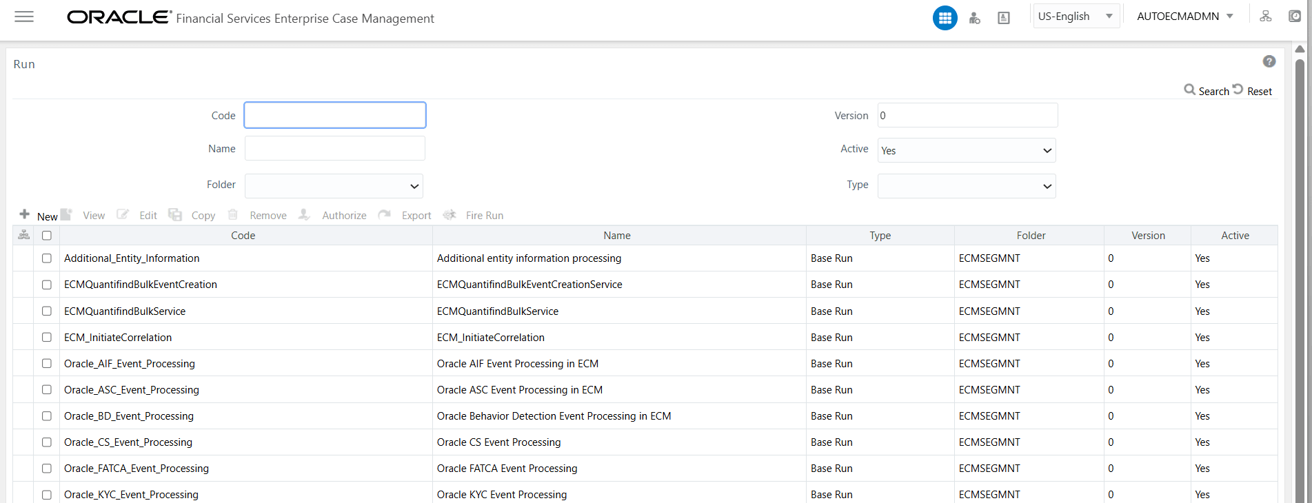 This image shows the Run Summary Details screen.