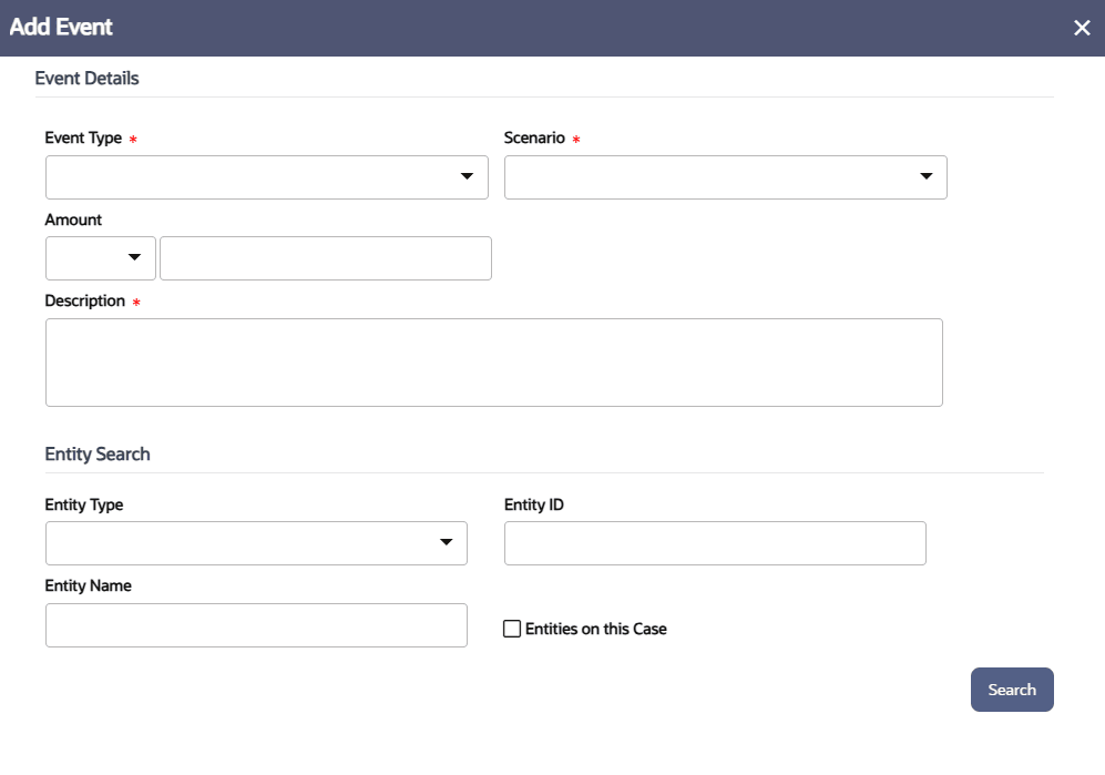 Create event Create event