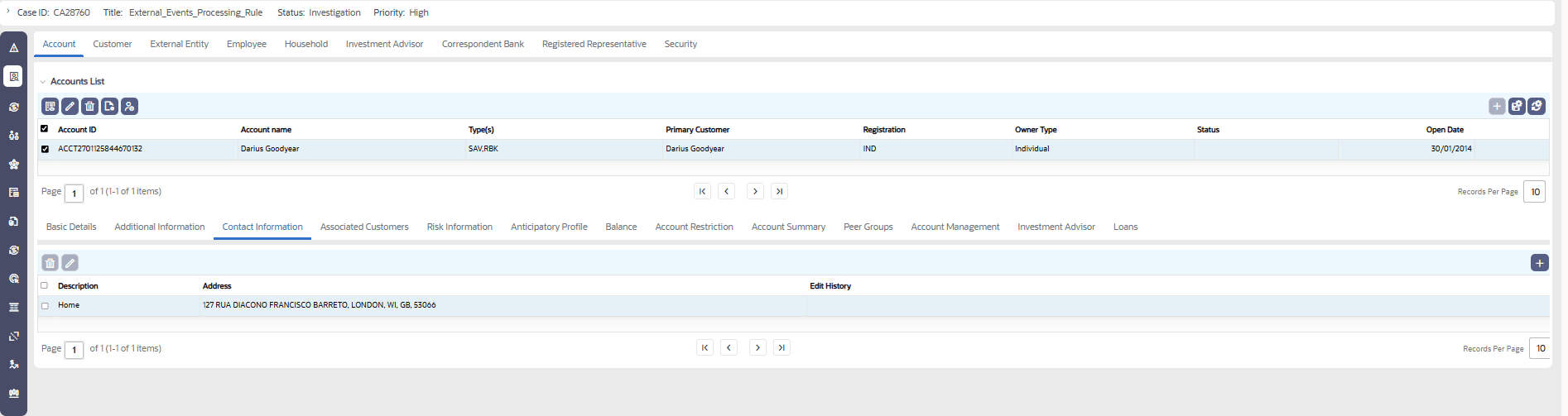 Managing Contact Information