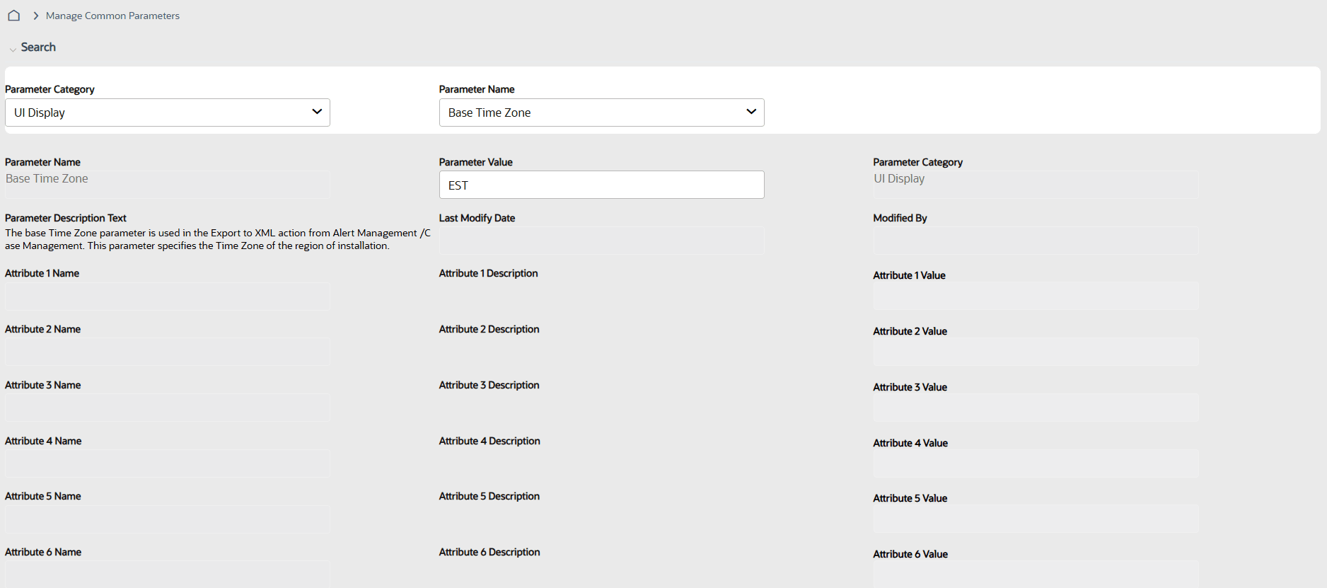 This image shows the Configuring Base Time Zone. This image shows the Configuring Base Time Zone.