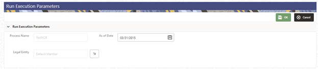 Run Execution Parameters Run Execution Parameters