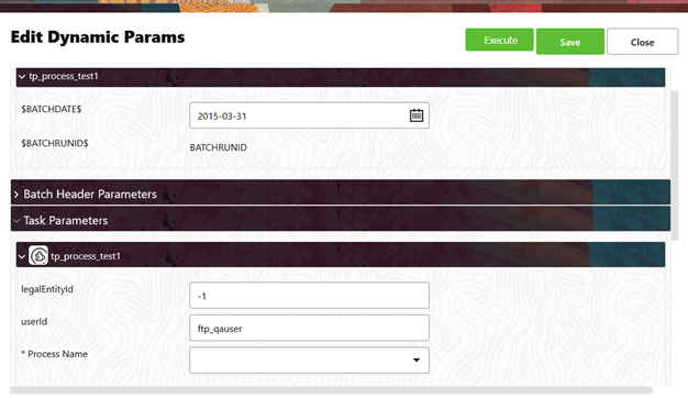 Edit Dynamic Params Edit Dynamic Params