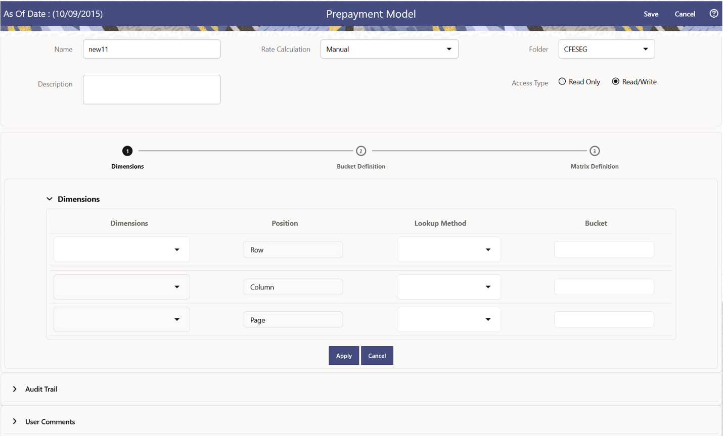 Prepayment Model