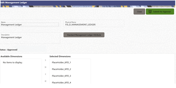 The Edit Management Ledger Screen allows you to edit a Management Ledger.