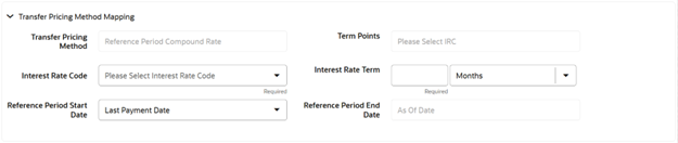 Transfer Price Method Mapping