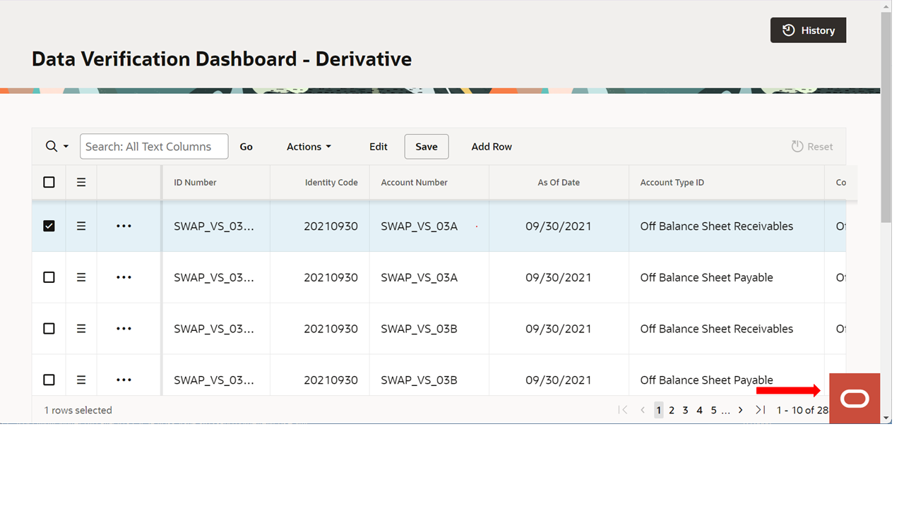 Navigation through Data Verification