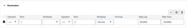 Formula Rate Parameters