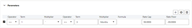 Formula Rate Parameters Formula Rate Parameters