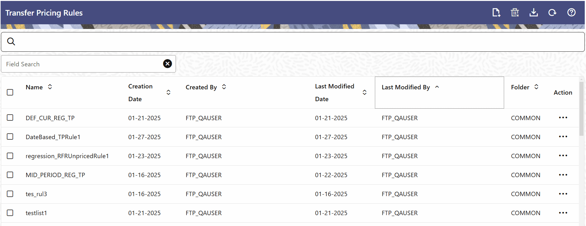 Transfer Pricing Rules summary