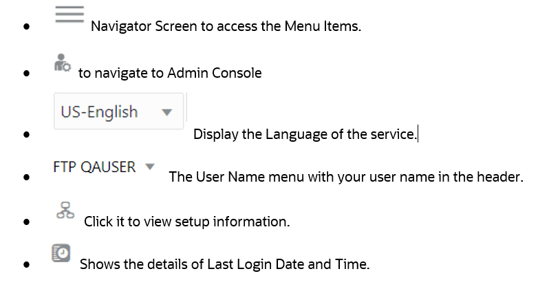 This image displays the menu items. This image displays the menu items.