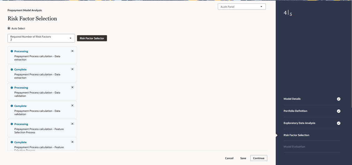Risk Factor Selector Risk Factor Selector