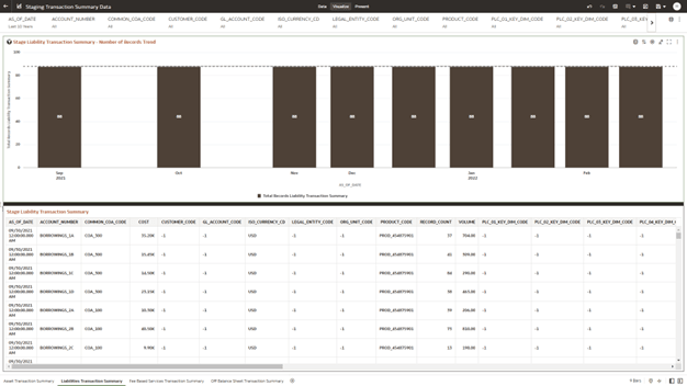 The Liabilities Transaction Summary Report provides the analysis capability on the Stage Liability Transaction Summary Table. The Liabilities Transaction Summary Report provides the analysis capability on the Stage Liability Transaction Summary Table.
