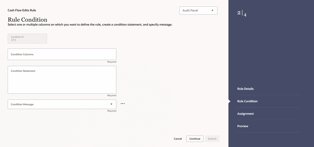 Rule Condition Rule Condition