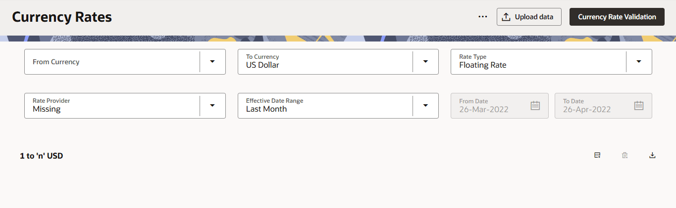 Currency Rates