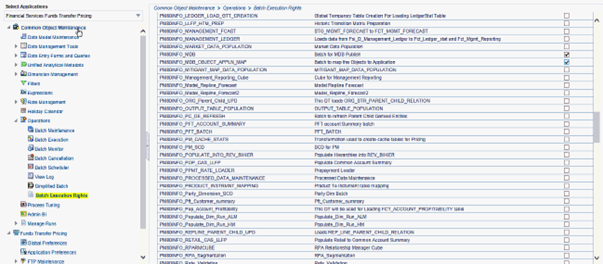 This screen allows you to map the MDB Batch to User Group.