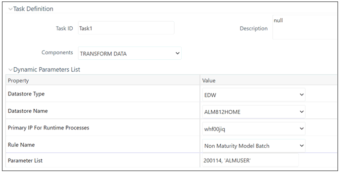 Task Details section