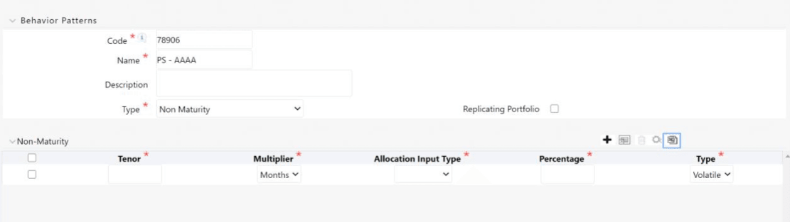 Behavior Patterns Details Page