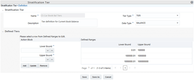 Stratification Tier – Definition page