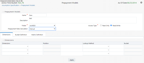 Prepayment Model