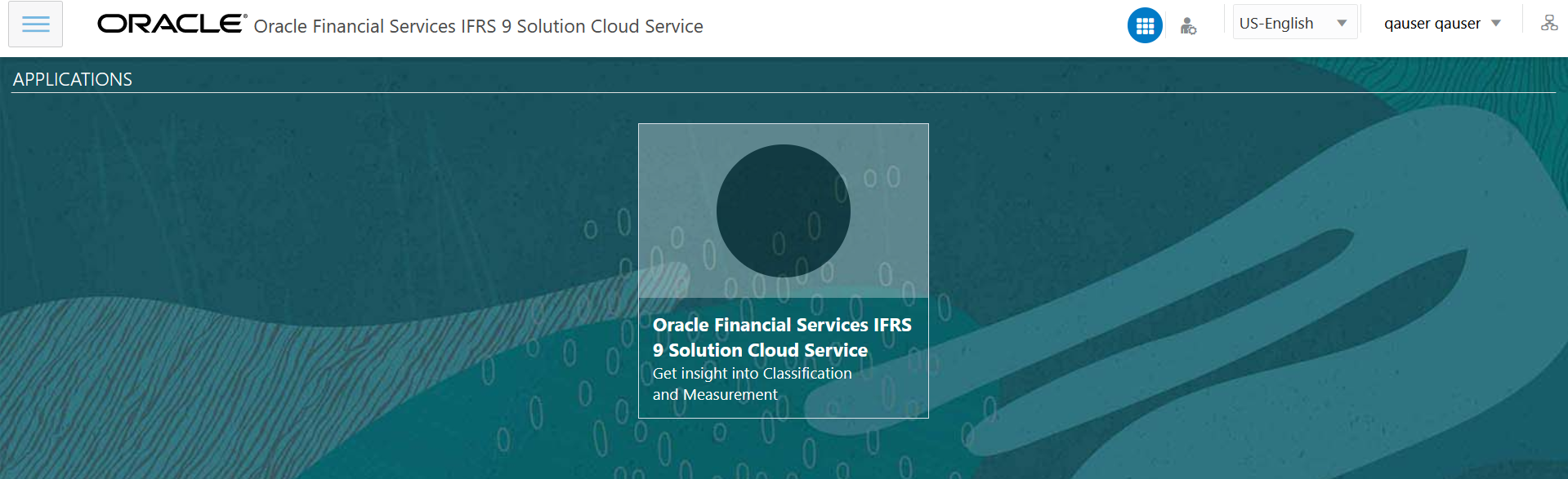 Oracle Financial Services IFRS 9 Solution Cloud Service