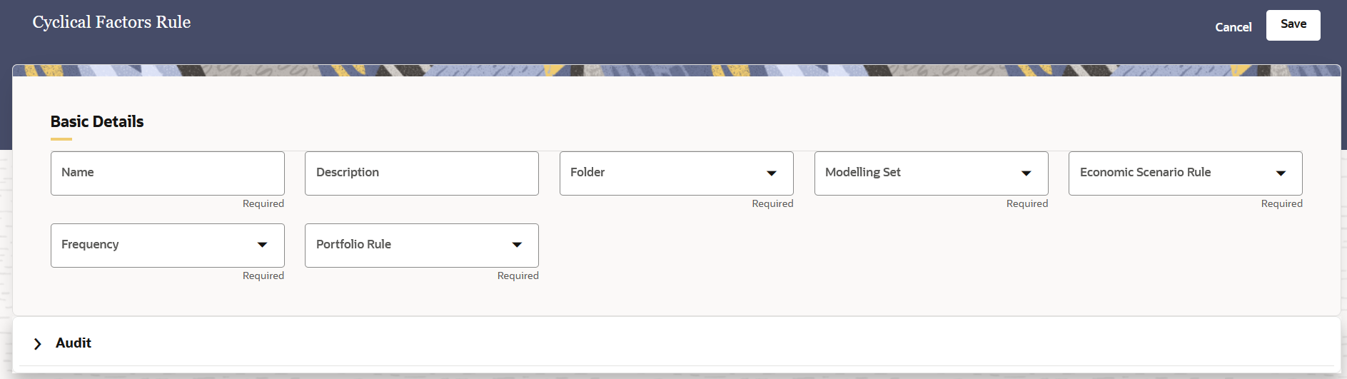 Create Cyclical Factor Rule