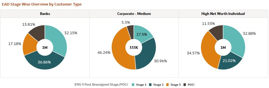 EAD Stage Wise Overview by Customer Type EAD Stage Wise Overview by Customer Type