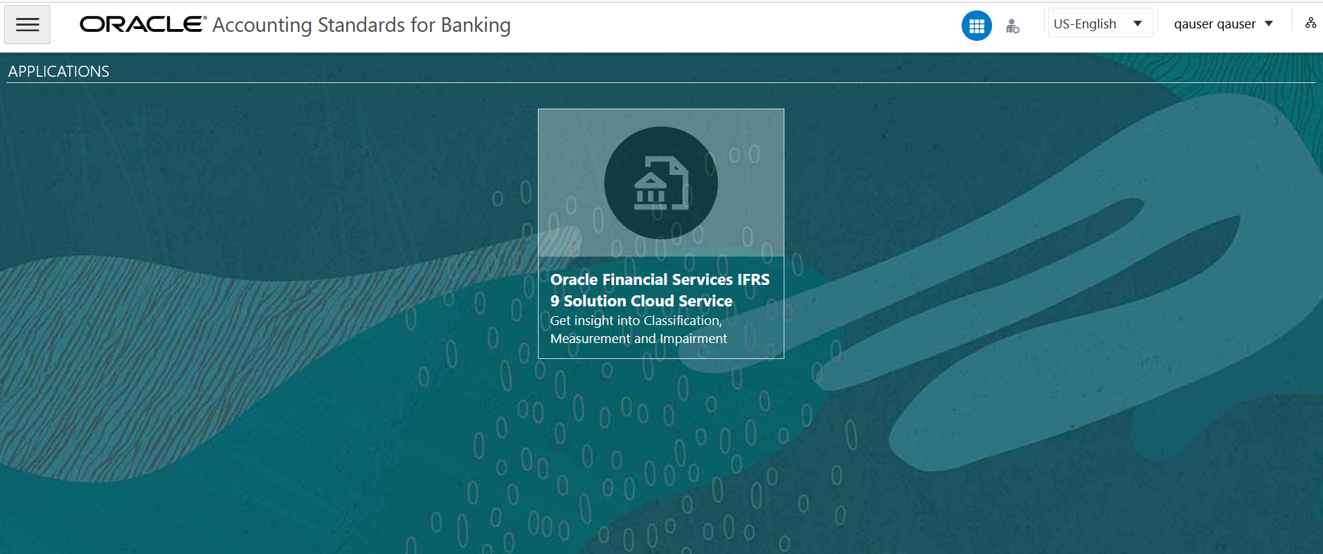 Oracle Financial Services IFRS 9 Solution Cloud Service
