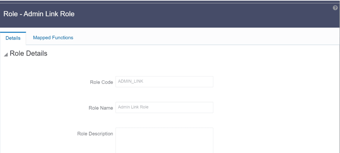 Roles Details Page Roles Details Page