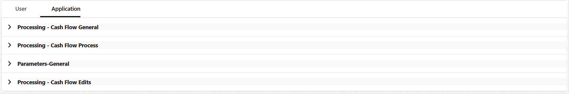 Application Processing and Parameters Application Processing and Parameters