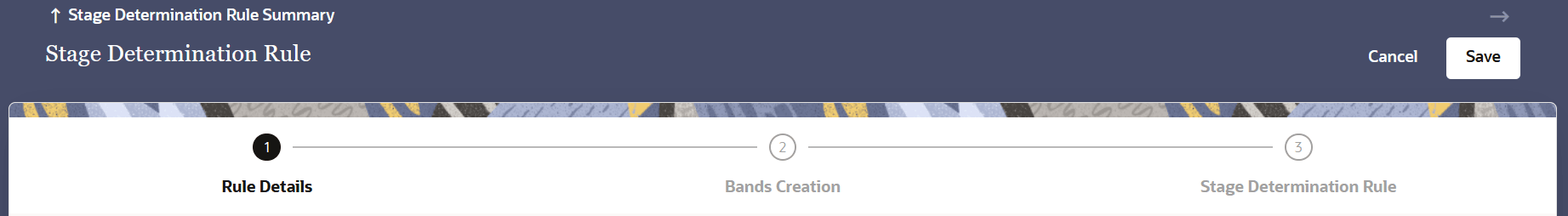 The Stage Determination Rule Process
